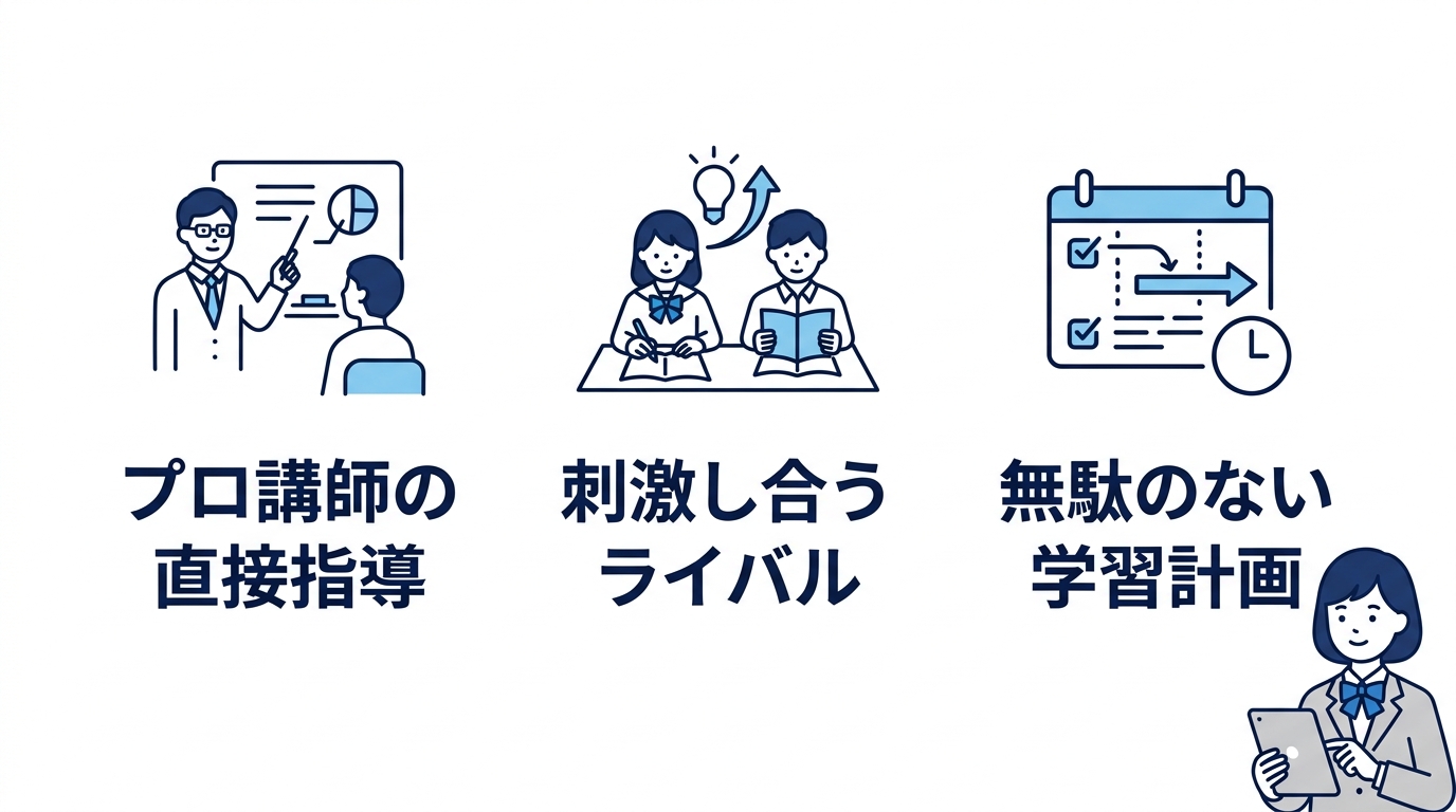 中高一貫生がZ会の教室を選ぶべき理由
