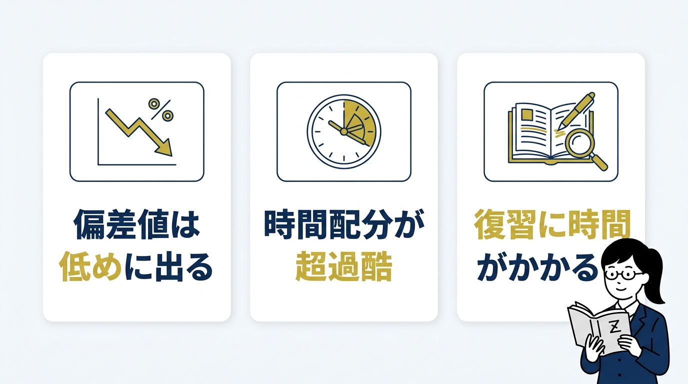 z会模試のデメリットと注意点