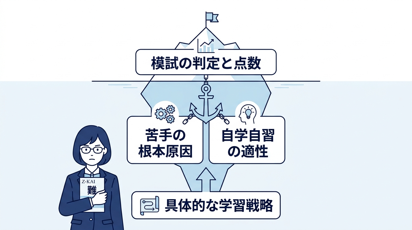 Z会模試の診断だけでは分からない2つのこと