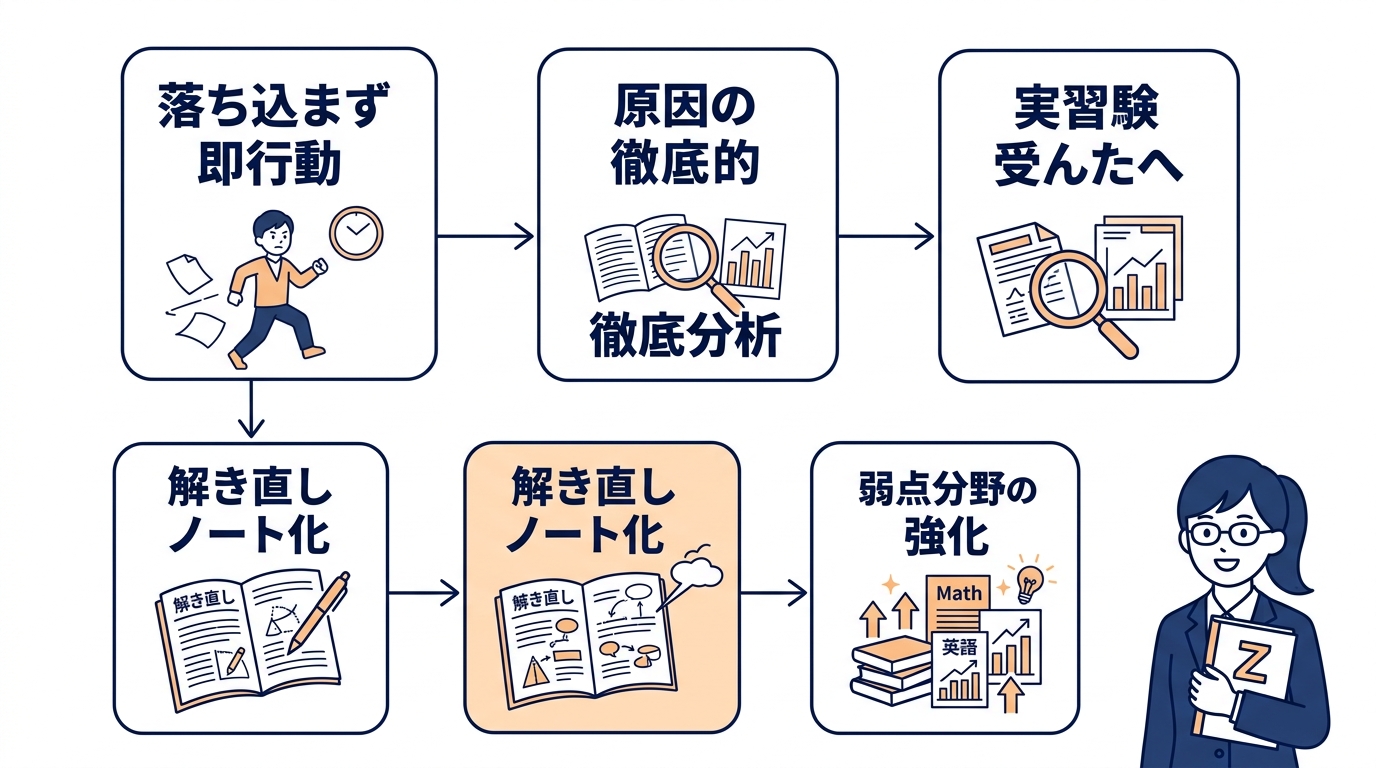 z会模試で点が取れなかった時の対策