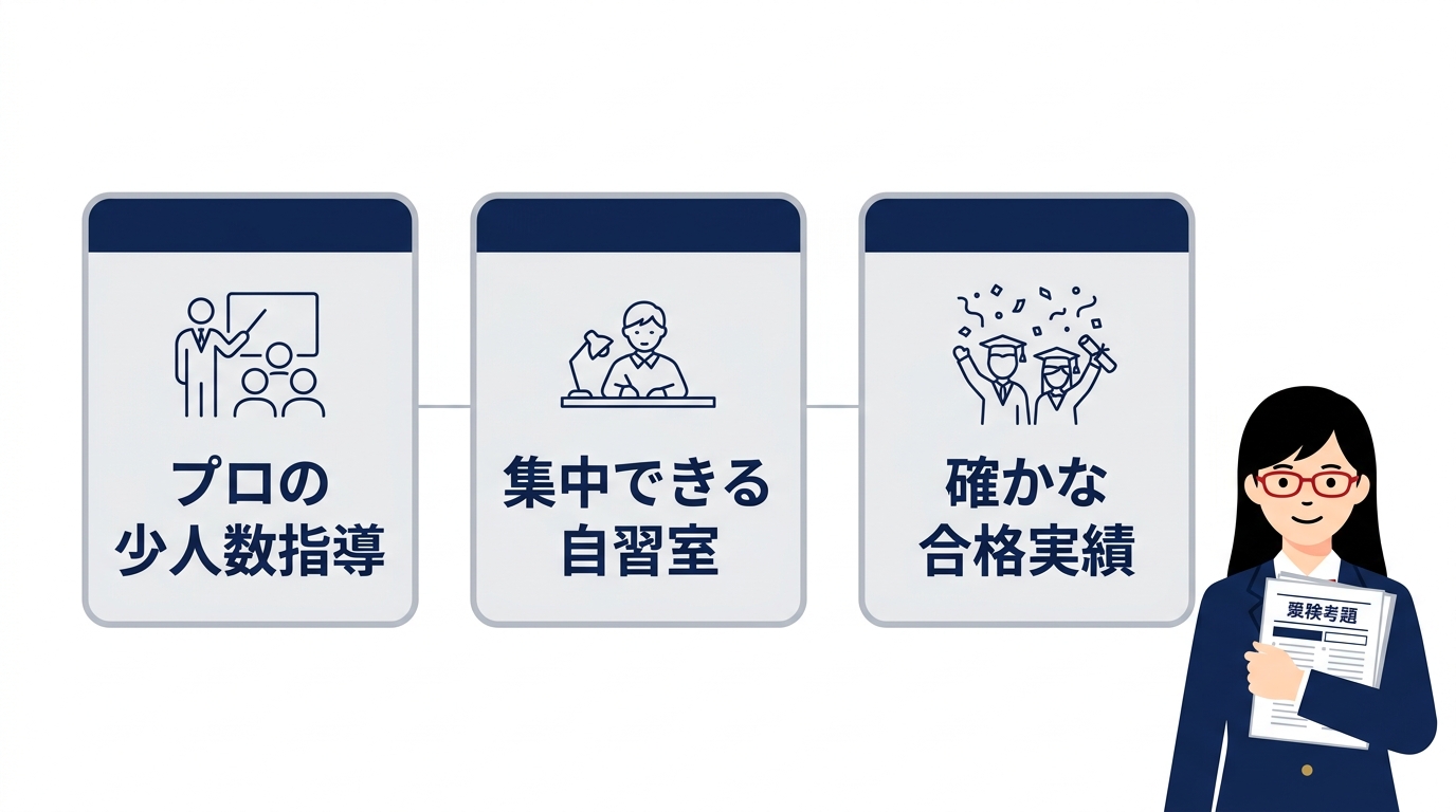 Z会の教室でプロの指導を受けるメリット