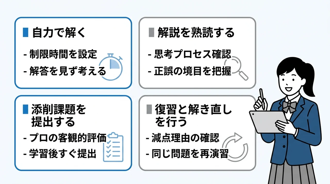 Z会の正しい勉強方法と学習サイクル