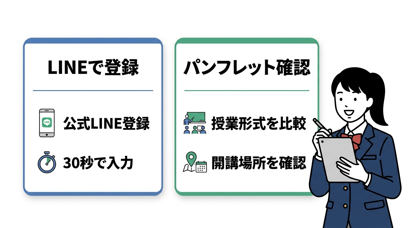 最短で始める資料請求の手順