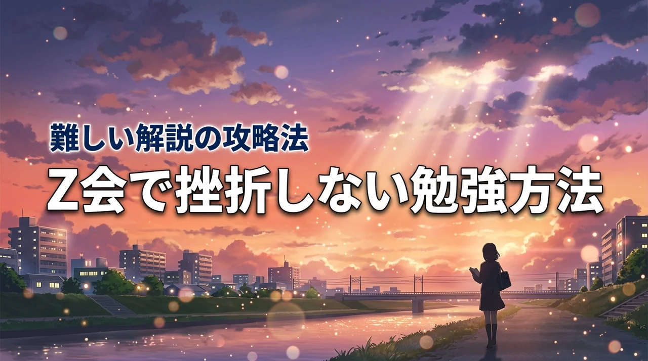 Z会の勉強方法、解説を読んでもわからないあなたへのおすすめの学び方
