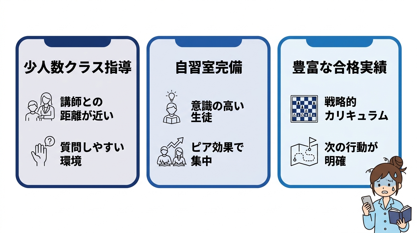 Z会の教室が勉強のサボりを防ぐ仕組み