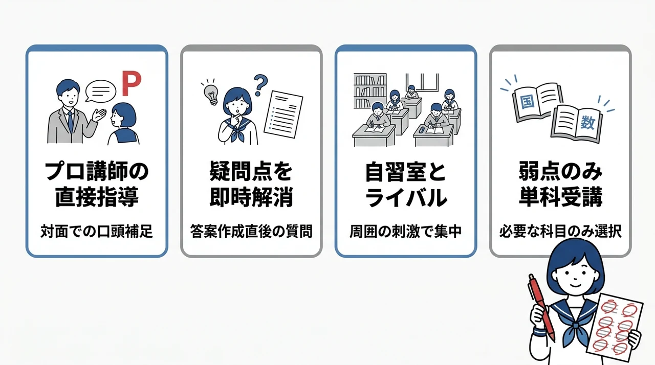 Z会の教室で添削を最大限活かす方法