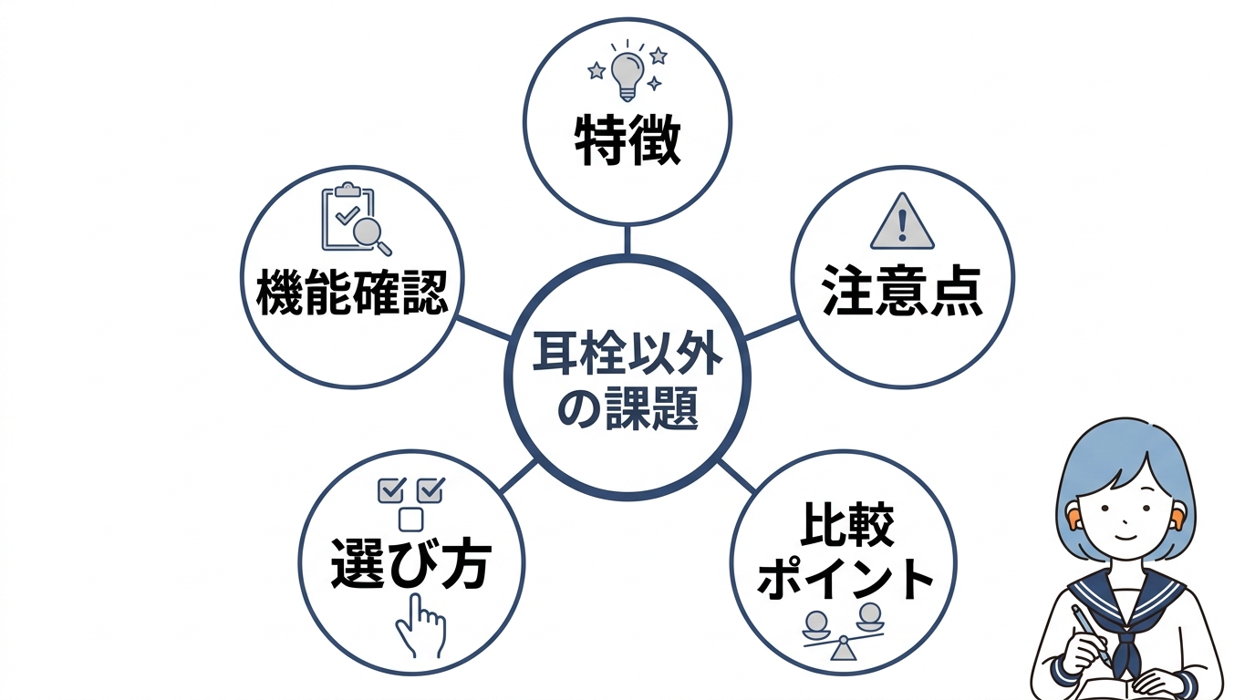 耳栓だけでは解決できない学習環境の問題